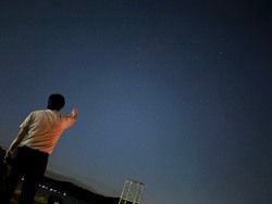 夜の楽しみ♪星空観察会   