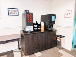 ロビーでちょっとひと休み☕🥤