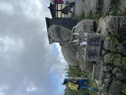 月山の「撫でうさぎ」に会いに行く！