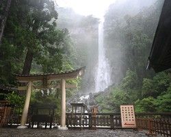 雨でもおすすめ。いや、雨の方がおすすめの那智の滝