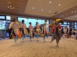 釜屋町こども獅子舞がやってきました！