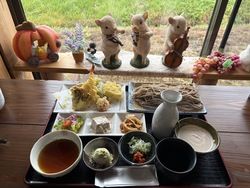雫石町のくるみ蕎麦ランチへ