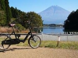レンタサイクルで田貫湖一周！　秋の風を感じよう