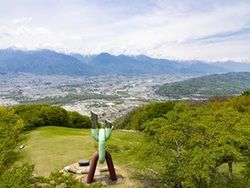 北アルプスを一望できる『長峰山』