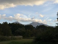 カレイドテラスから見る磐梯山