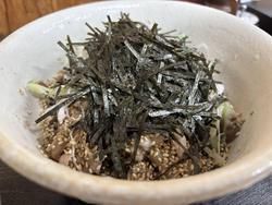 蕎麦だけど結構ガッツリ系
