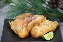 数量限定！お酒のお供にもぴったり！「鯛カマの唐揚げ」