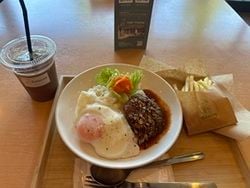 竹野浜を眺めることができる食事処