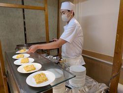 比内地鶏の玉子焼き