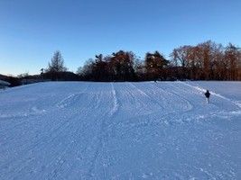 クロスカントリースキー＆そり遊びコースOPEN