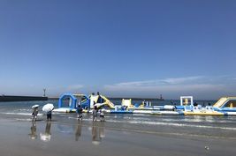 白い砂浜と青い海が広がる夏の楽園！ココナッツビーチ伊良湖へ