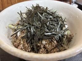 蕎麦だけど結構ガッツリ系