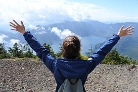 男体山、きれいに色付いてます！