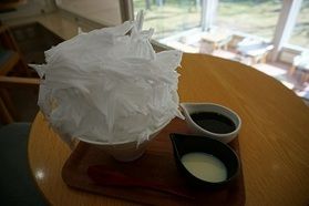 冬でもやってます!カキ氷
