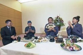 明日放送!「あっぱれ!熟年ファイターズ」番組内で登場♪