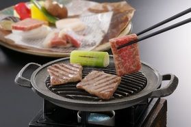 米沢牛鉄板焼き付バイキング!