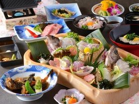 昨日から始まりました!メバルとオコゼの春会席♪
