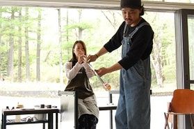 コロナウイルスに伴う吹きガラス体験中止期間のお知らせ