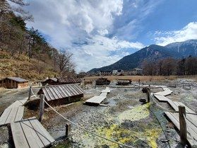 湯元温泉の源泉