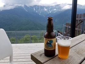 白馬岩岳マウンテンリゾートの絶景カフェ