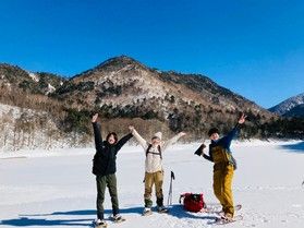 奥日光のパウダースノーで雪遊び♪