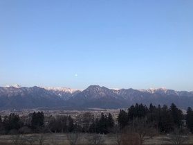 北アルプスが望めます★