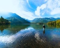 湯ノ湖の釣りが解禁です