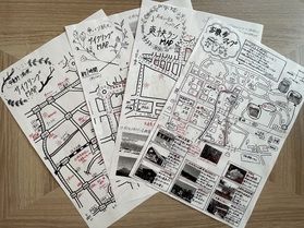 新しい周辺散策マップを作りました!!
