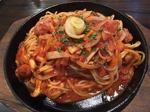 ご当地グルメ『林檎ナポリタン』