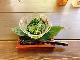 安曇野穂高の森カフェ　たび茶
