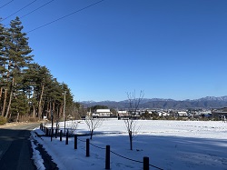 今日の安曇野のお天気は？