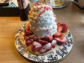 日光市のいちごの里カフェにいきました。