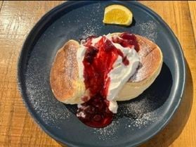 ふわっふわ！スフレパンケーキ
