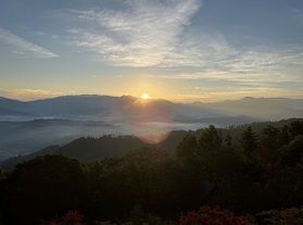 早朝の絶景！長峰山ツアー