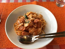 パスタが色々　ラ・フェリチタァ