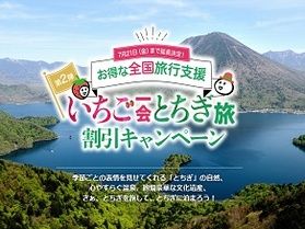 【全国旅行支援】「第２弾　いちご一会とちぎ旅割キャンペーン」