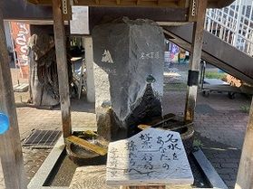 北アルプスの伏流水