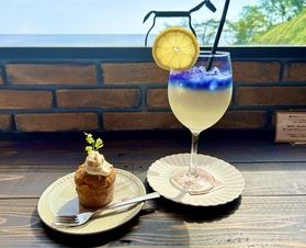 太平洋を一望できる絶景カフェ「CAFE gull」