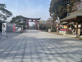 願掛けしてきました