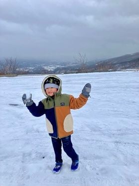 雪遊びにみんなおいでよ!