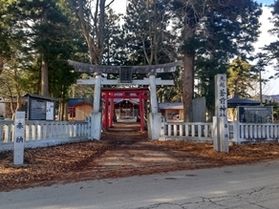 チャグチャグ馬コの鬼越蒼前神社に初詣