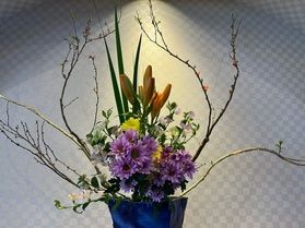 当館の見どころの一つ「生け花」をご紹介