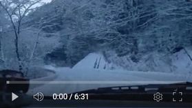 〓 動画有 〓 2/12の休暇村周辺の雪上ドライブ