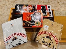 売店で販売している和歌山ラーメンと中華そばTシャツのご紹介!