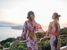 女性の方必見！　紀州加太の色浴衣貸出サービスのご紹介！