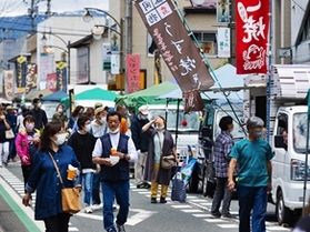 2024年雫石よしゃれ通り朝市 元祖軽トラ市