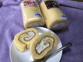 地元菓子屋のロールケーキを紹介します
