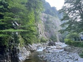 避暑地【面河渓】
