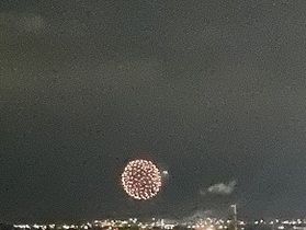 ８月１４日は安曇野市の花火！