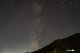 標高約1,500mから望む「星空時間」